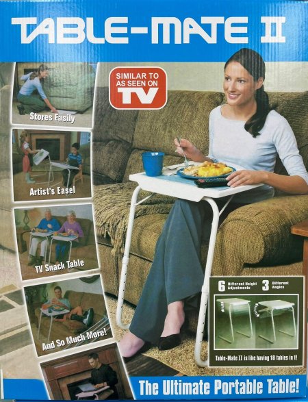 طاولة بلاستيك متنقلة